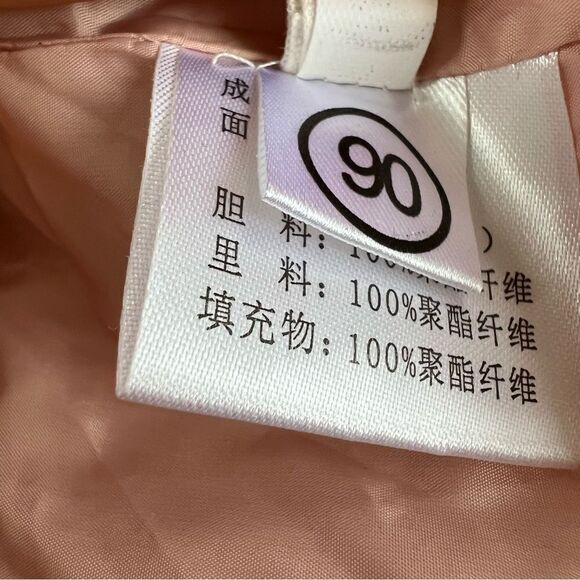 Blush Pink Toddler Puffy Winter Coat 2t / 3t - Picture 7 of 11